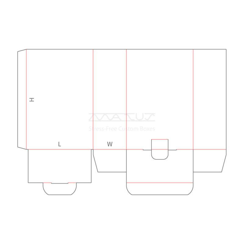 A20.01.03.00.31 (Securing Counterflap) Open Top Double Tuck Base