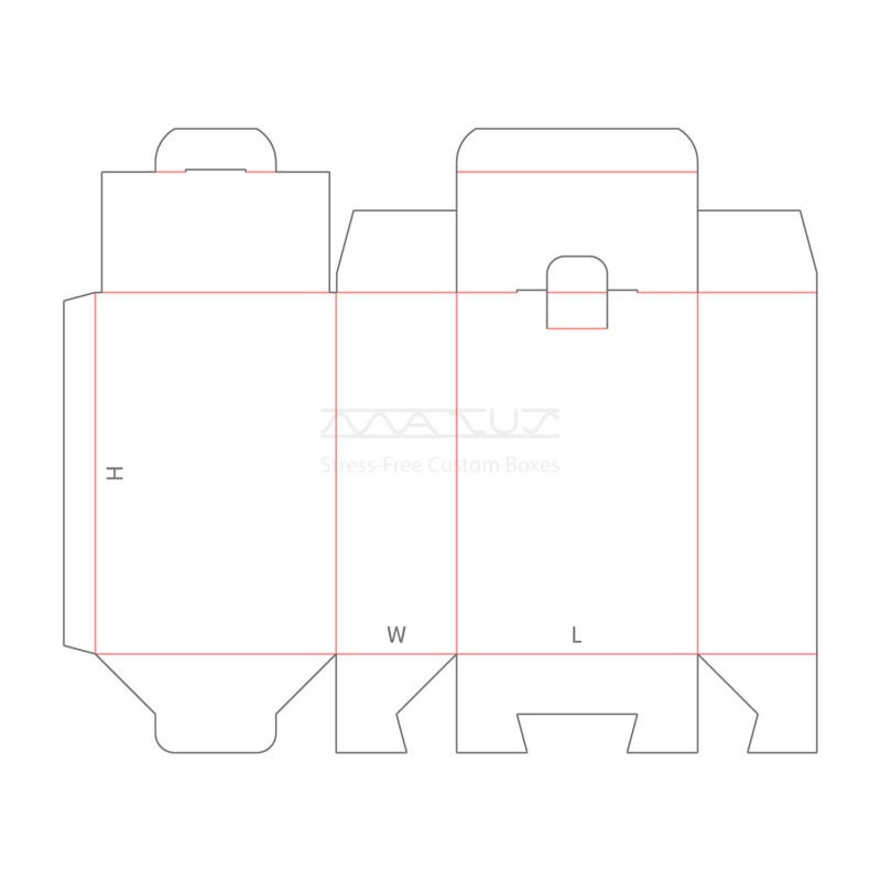 A55.20.01.03.31 (Securing Counterflap) Double Tuck Snap Lock Base