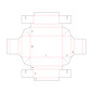 B14.05.00.00 Buffer Wall Tray with Webbed Corners