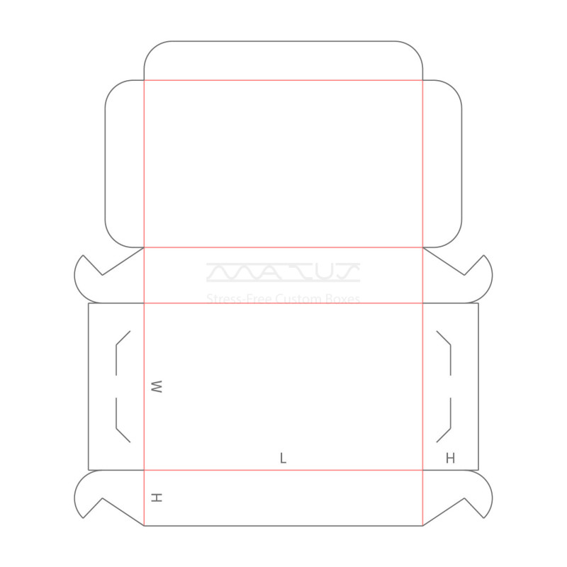 B15.06.00.53 Style A Claw Locks And Lid With Rounded Flaps