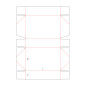 B40.22.00.61 6 Point Glued Tray With Hinged Lid