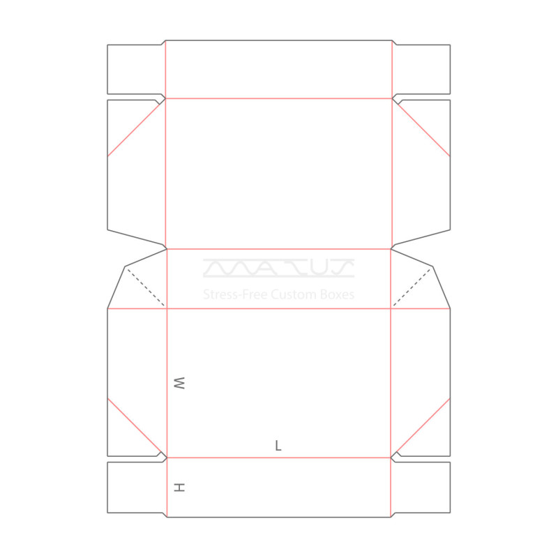 B40.23.00.54-Four Corner Hinged Lid With Webbed Corners