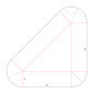 D10.10.11.00 Triangular Single-Walled Carton with Dust-Proof Corners