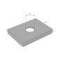 F80.03.00.00 4 Sided Platform with Centre Hole