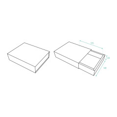 Box with Double Walls and Sleeve