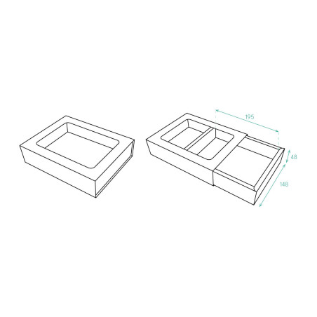 Box with Double Walls and Sleeve