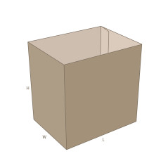 FEFCO 0200 – Transport Box Design Without Lid