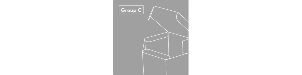 Group C: Long Seam Glued, Non-Rect. Surface