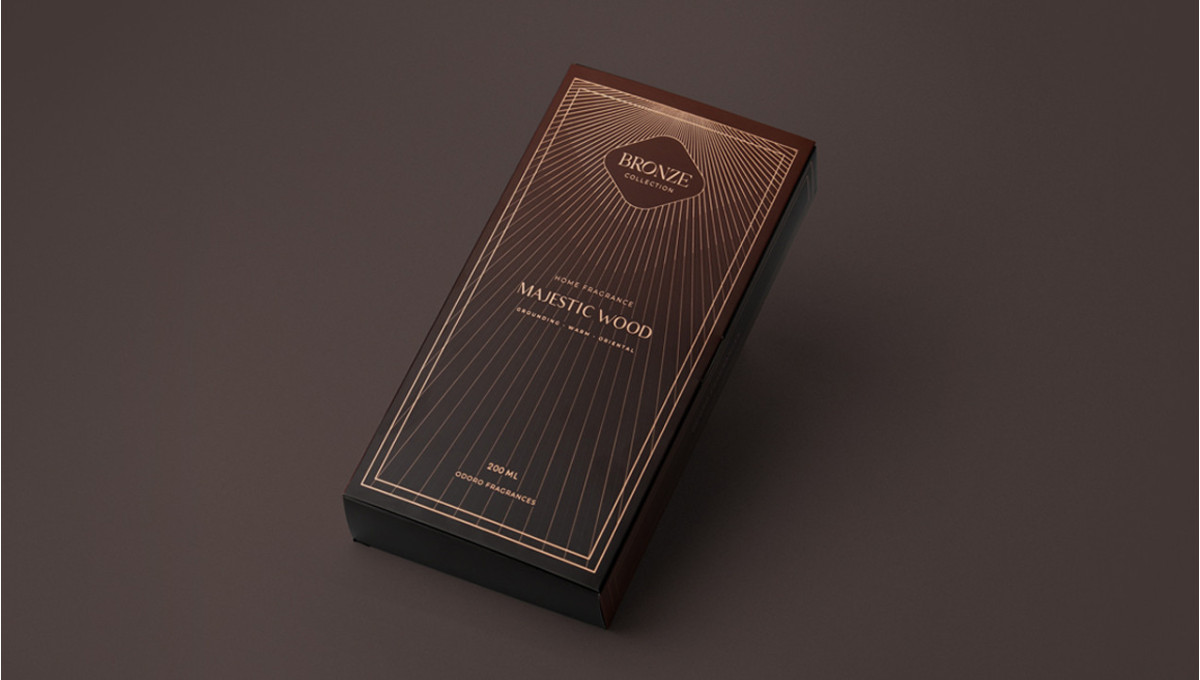 Namų kvapo pakuotė BRONZE COLLECTION – grožis, už kurio slypi sudėtingas konstruktoriaus ir dizainerio darbas